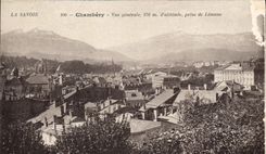 CPA Chambery Vue generale prise de Lemene 