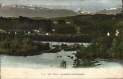 CPA Pau La Chaine des Pyrenees 