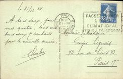 CPA Pau La Femme au Puits 