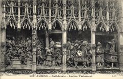 CPA Amiens Cathedrale Ancien Testament 