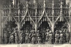 CPA Amiens Cathedrale Vie de St Jacques 