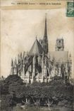 CPA Orleans Loiret Abside de la Cathedrale 