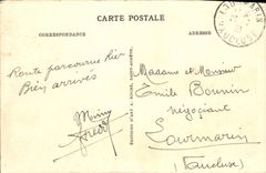 CPA Vallee des Boutieres et chaine des Cevennes Viaduc de Bompas et route nationale du Puy a Lavoult