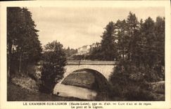 CPA Le Chambon sur Lignon Haute Loire Cure d'air et de repos Le Pont et le Lignon 