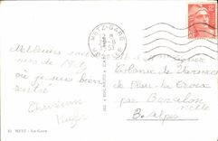 CPA Metz La Gare 