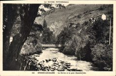 CPA Brides les Bains Le Doron et le pont Chamberlain 