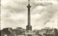 CPA Paris et ses Merveilles Place de la Bastille et Colonne de Juillet 