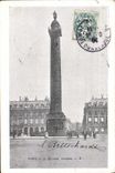 CPA Paris La Colonne Vendome 
