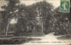 CPA Saint Germain en Laye Le Jardin Anglais 