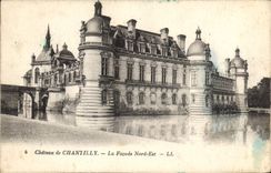 CPA Chateau de Chantilly La Facade Nord Est 