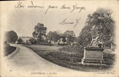 CPA Compiegne Le Parc 