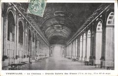 CPA Versailles Grande Galerie des Glaces 