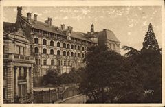 CPA Chateau de Blois Aile Francois 