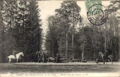 CPA Foret de Chantilly La Table Rendez vous de Chasse 