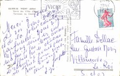 CPA Vichy Allier Reine des Villes d'Eaux Terrasses du Casino 