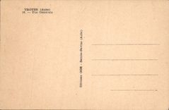 CPA Troyes Aube Vue Generale 