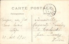 CPA Clermont Ferrand Puy de Dome L'Universite vue du Jardin Lecoq 