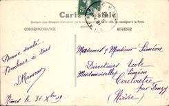 CPA Nimes Avenue Feuchere 