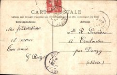 CPA Nevers Tour de la Cathedrale 