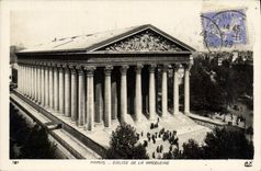 CPA Paris Eglise de la Madeleine 
