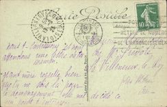 CPA Versailles Le Chateau Vue generale 