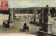 CPA Versailles Le Chateau La Cour et la Caserne du Geniel 