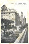 CPA Paris Le Palais de Justice et le Marche aux Fleurs 