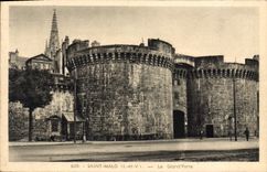 CPA Saint Malo L et V La Grand Porte 