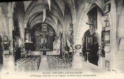 CPA Environs d'Hyeres Les Palmiers L'Ermitage Interieur de la Chapelle de Notre Dame de Consolation 