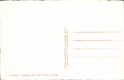 CPA Hyeres Statue de ND de Consolation 