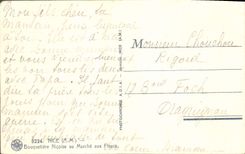 CPA Nicole AM Bouquetiere Nicoise au Marche aux Fleurs 