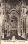 CPA Lyon Interieur de la Basilique de ND de Fourviere Vue de l'entree 