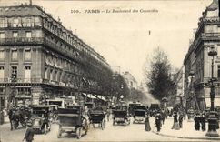 CPA Paris Le Boulevard des Capucines 