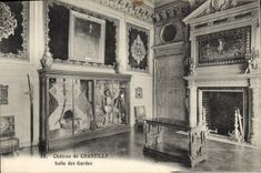 CPA Chateau de Chantilly Salles des Gardes 