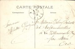 CPA Paris Buttes Chaumont Allee rustique vers la Belvedere 