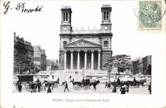 CPA Paris Eglise Saint Vincent de Paul 