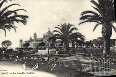 CPA Nice Le Jardin Public 