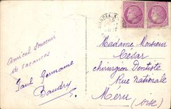 CPA Bordeaux Monument des Girondins 