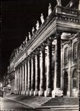 CPA Bordeaux La Nuit Le Grand Theatre 