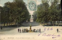 CPA Beauvais Le Jeu de Paume et le Lycee 
