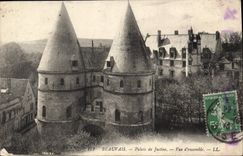 CPA Beauvais Palais de Justice Vue d'ensemble 