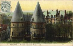 CPA Beauvais Ensemble du Palais de Justice 
