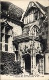CPA Beauvais La Maison de l'Abbe Gellee L'Escalier Rue de l'Abbe Geller 