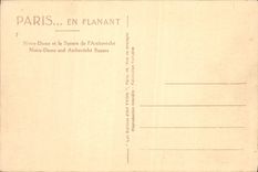 CPA Paris En Flanant Notre Dame et le Square de l'Archeveche 