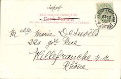 CPA Belfort La statue Quand meme 