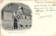 CPA Entree de l'Hotel Dieu Beaune 