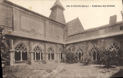 CPA Cadouin Dord Exterieur des Cloitres 