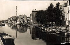 CPA La Venise Provencale Martigues Canal Saint Sebastien 