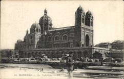 CPA Marseille La Cathedrale 