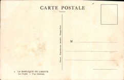 CPA La Basilique de Lisieux La Crypte Vue Generale 